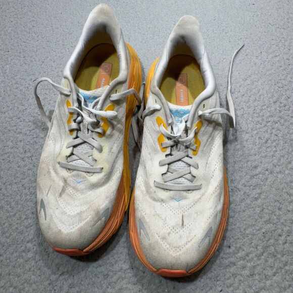 Hoka One Arahi 6 Womens 9B Gray Nimbus Cloud Running Sneaker Performance Trainer - Picture 6 of 13